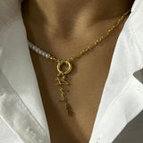 Lock Perlen Namenskette - JEWELINA
