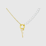 Lock Perlen Namenskette - JEWELINA