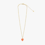 Luminous Heart Halskette Orange - JEWELINA
