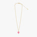 Luminous Heart Halskette Pink - JEWELINA