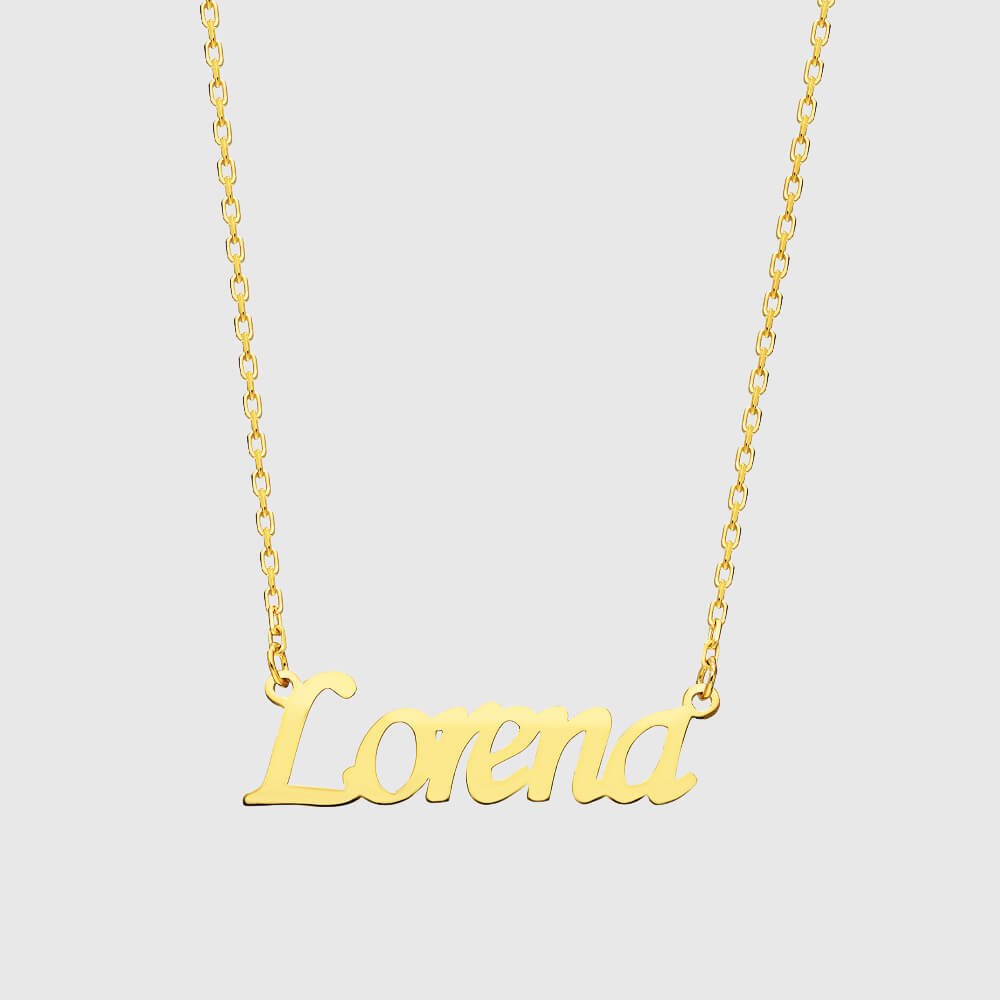 Namenskette Script - JEWELINA
