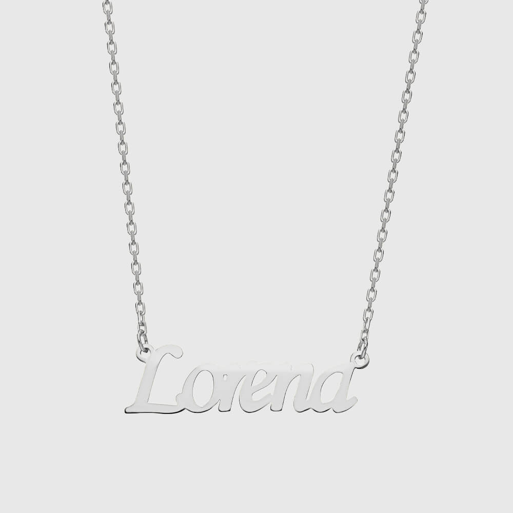 Namenskette Script - JEWELINA