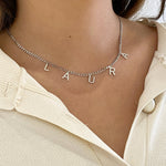 Namenskette Zirkonia - JEWELINA (4571562246277)