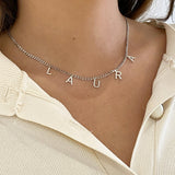 Namenskette Zirkonia - JEWELINA (4571562246277)