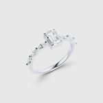 Seven Sky Baguette Ring - JEWELINA