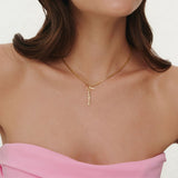 Signatur Snake Namenskette - JEWELINA