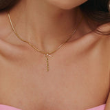 Signatur Snake Namenskette - JEWELINA