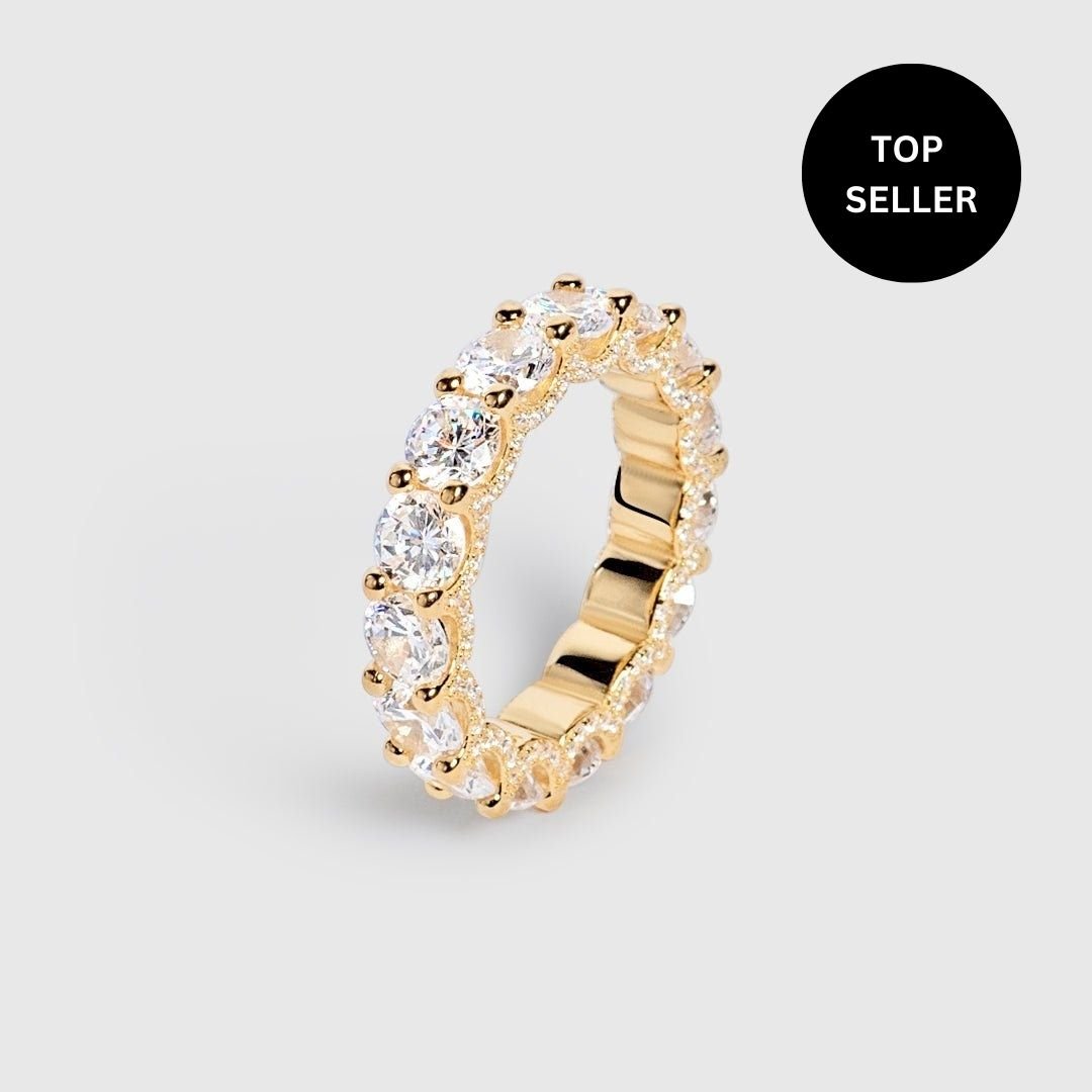 Trillion Stones Ring - JEWELINA