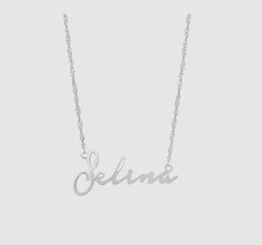 Wave Signatur Namenskette - JEWELINA